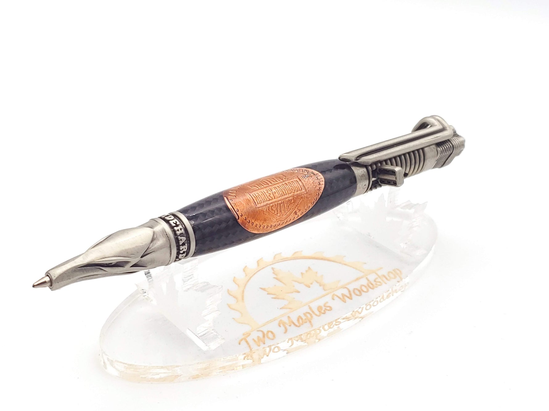 Harley Davidson Motorcycle Ballpoint Pen image 0