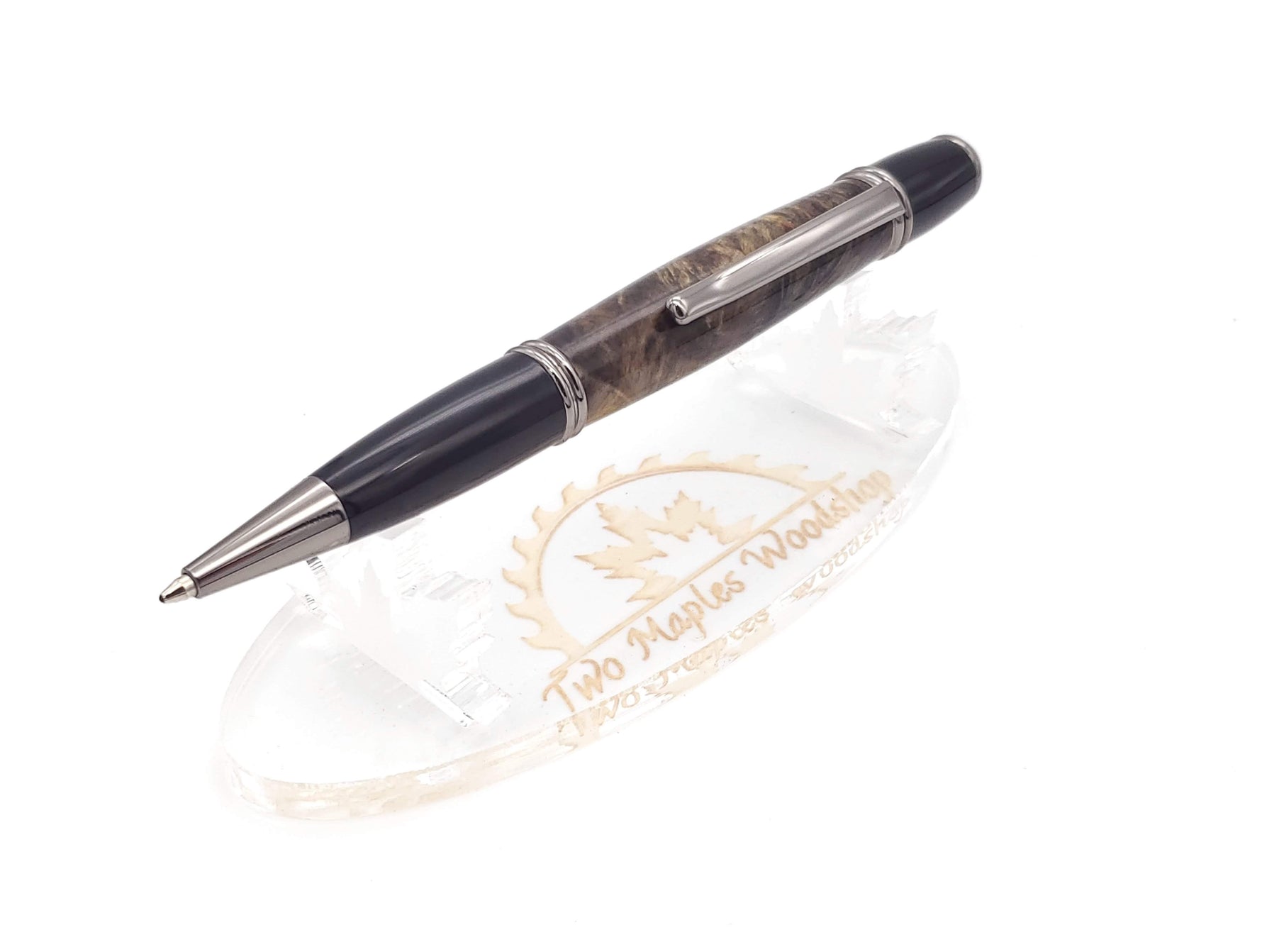 Buckeye Burl Gatsby Ballpoint Twist Pen image 0
