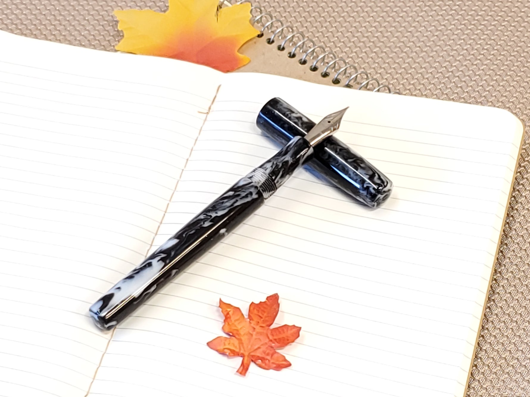 Binary - Acer Model || Bespoke Fountain Pen || JoWo #6 Nib image 0