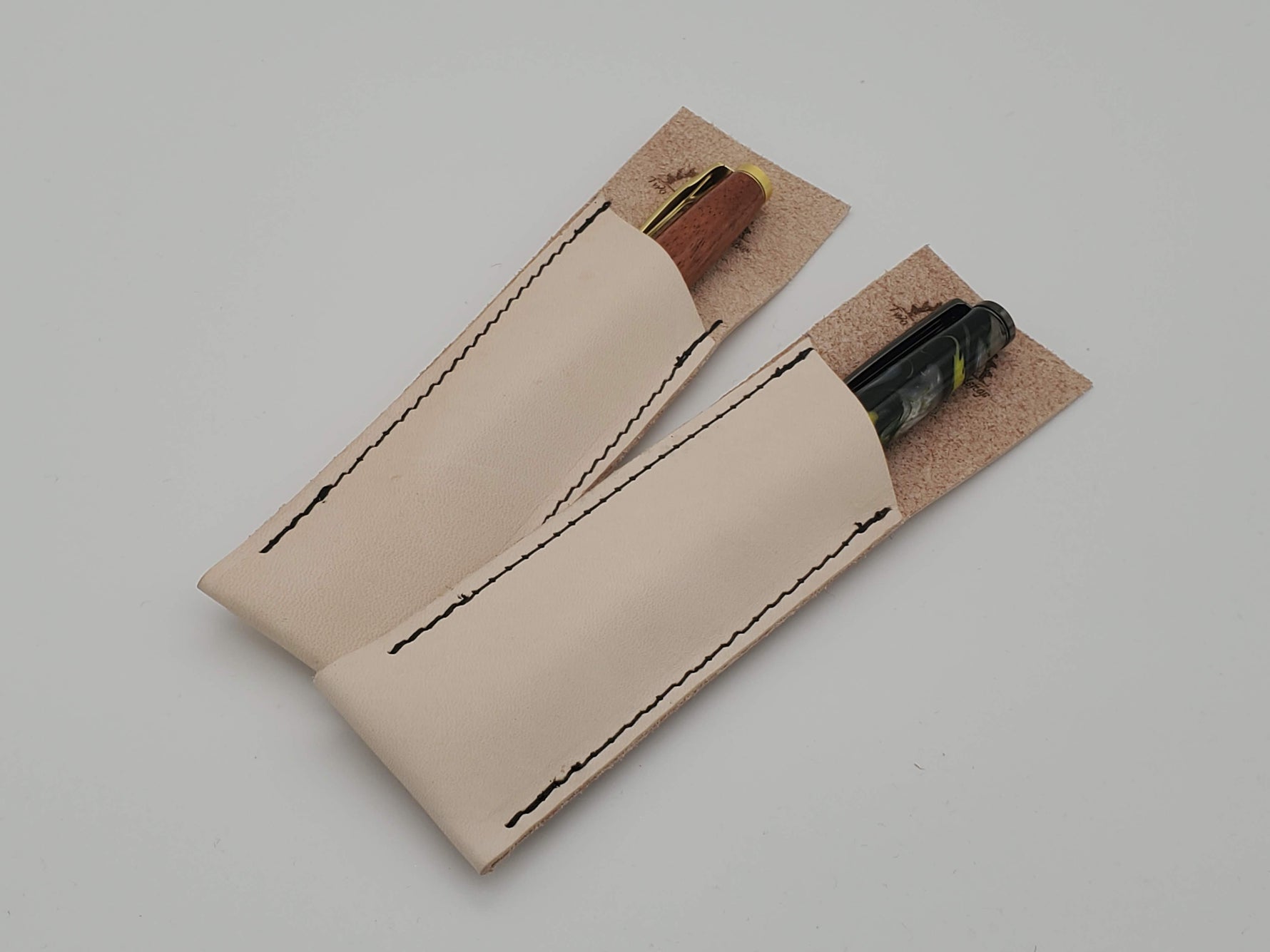 Full Grain Leather Basic Pen Sleeve image 0