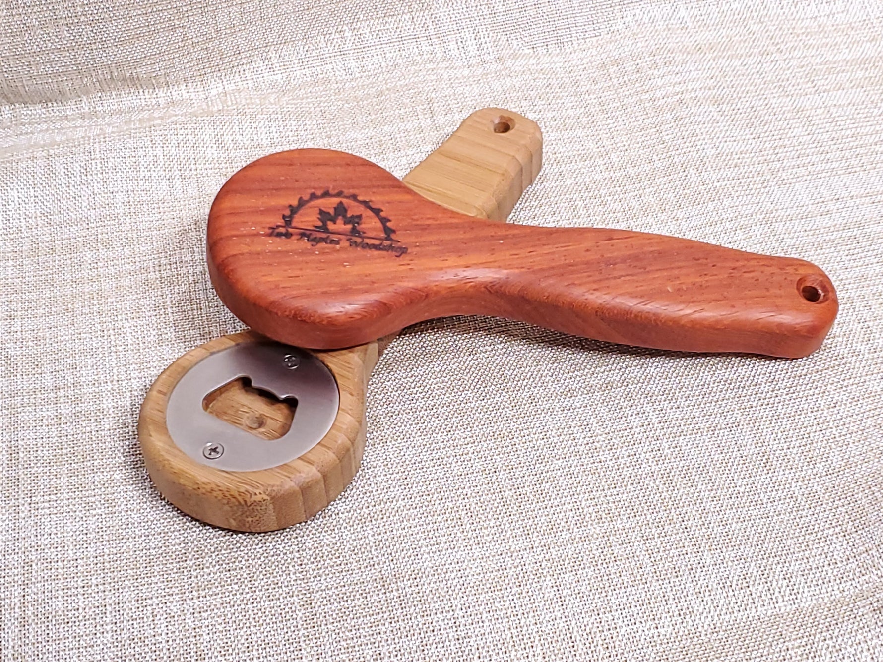 Bottle Opener - Padauk image 0