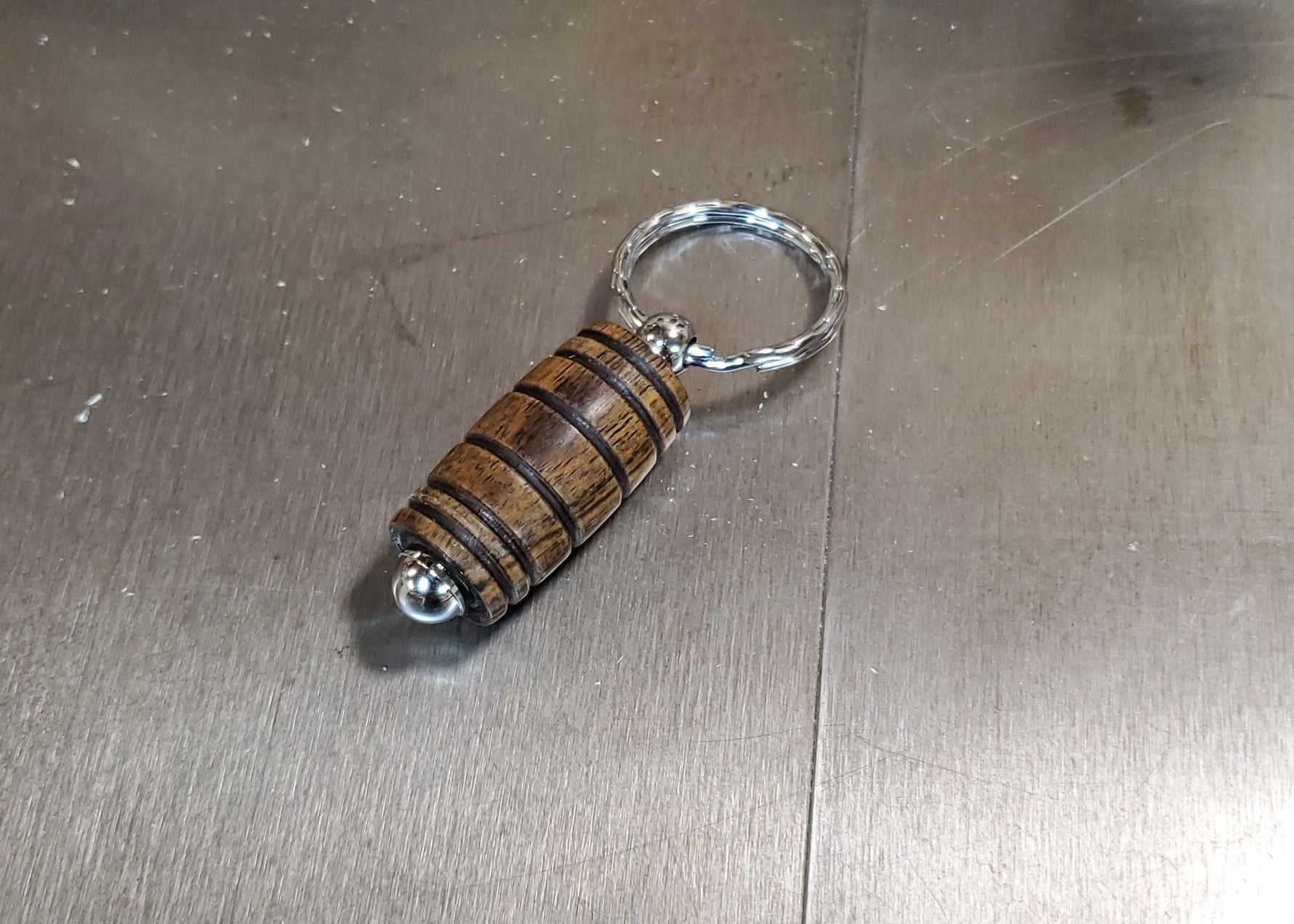 Whiskey Barrel Keychain image 0