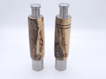 One-Handed Peppermill/Grinder Set for salt & pepper || Spalted Tamarind image 0
