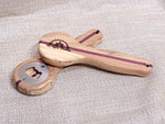 Bottle Opener - Spalted Beech & Purpleheart image 0