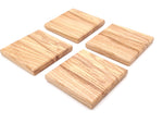 Solid White Ash Coaster Set image 1
