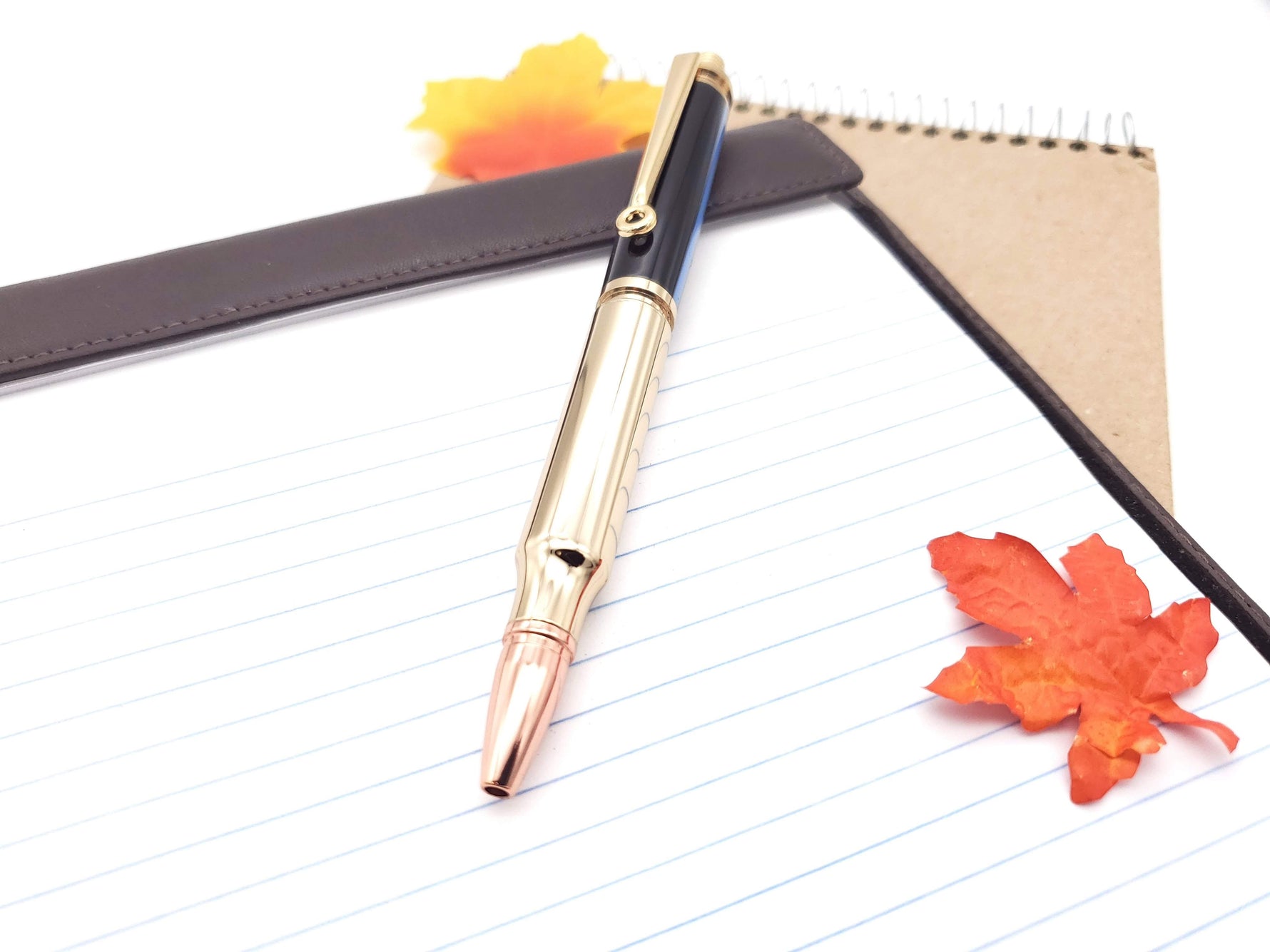 Thin Blue Line Click Pen image 3