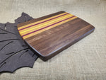 Walnut, Cherry, Purpleheart & Yellowheart Cutting Board image 3
