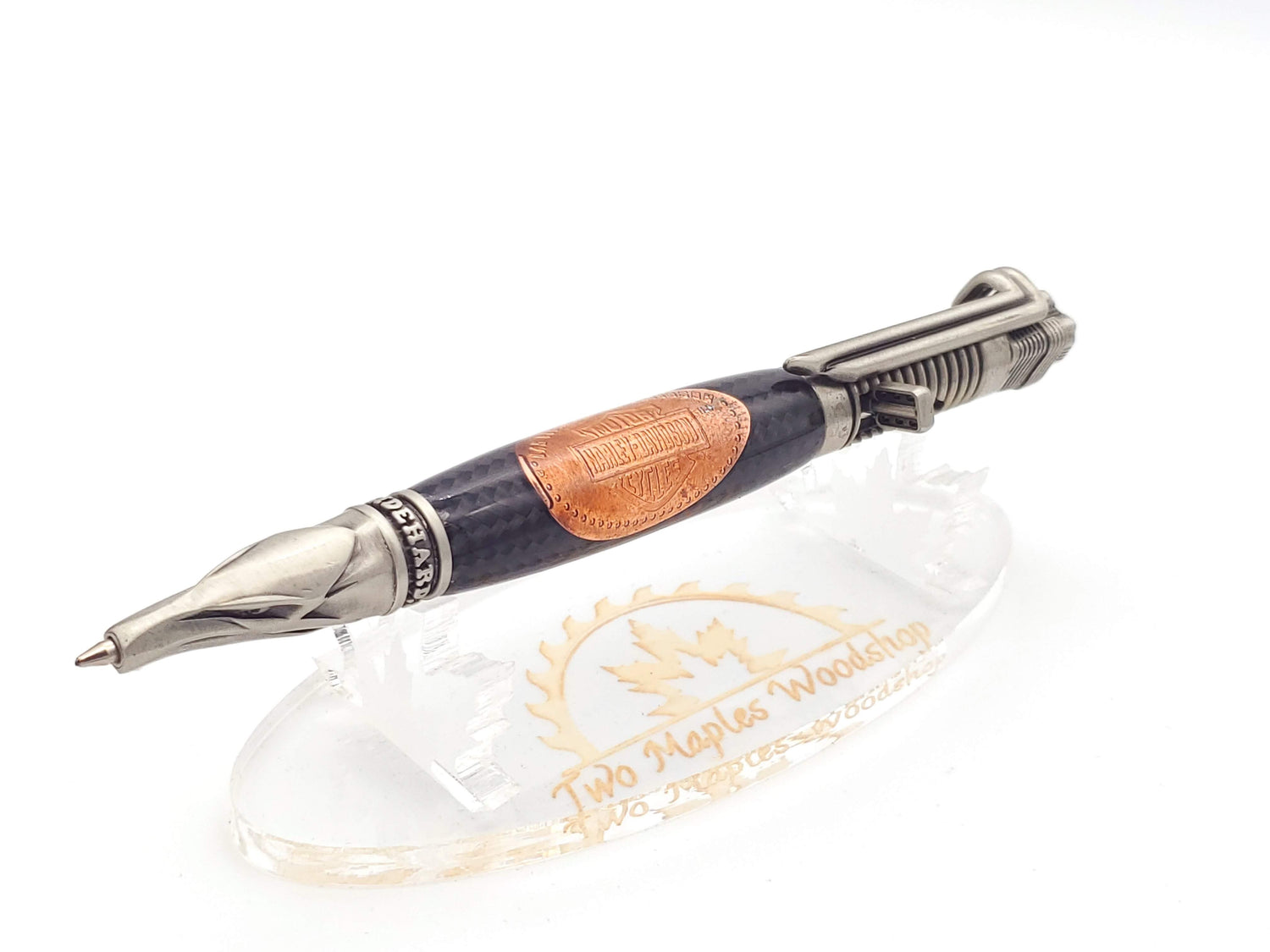 Harley Davidson Motorcycle Ballpoint Pen image 0