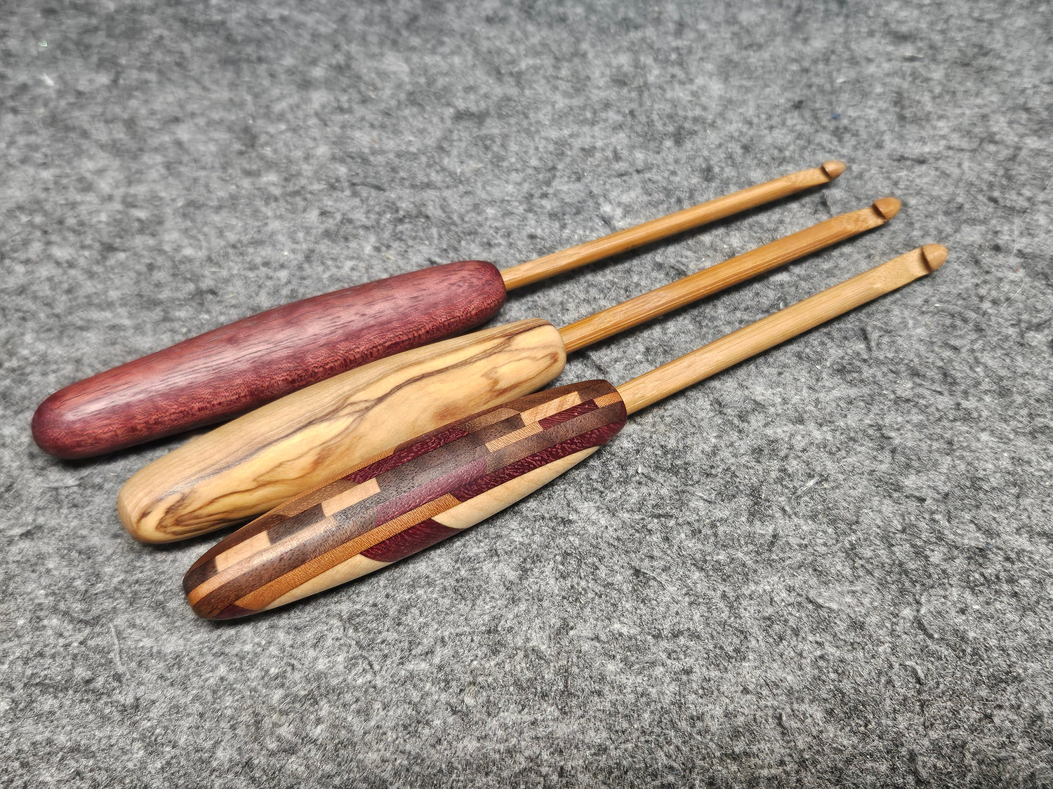 Wooden Crochet Hooks image 1