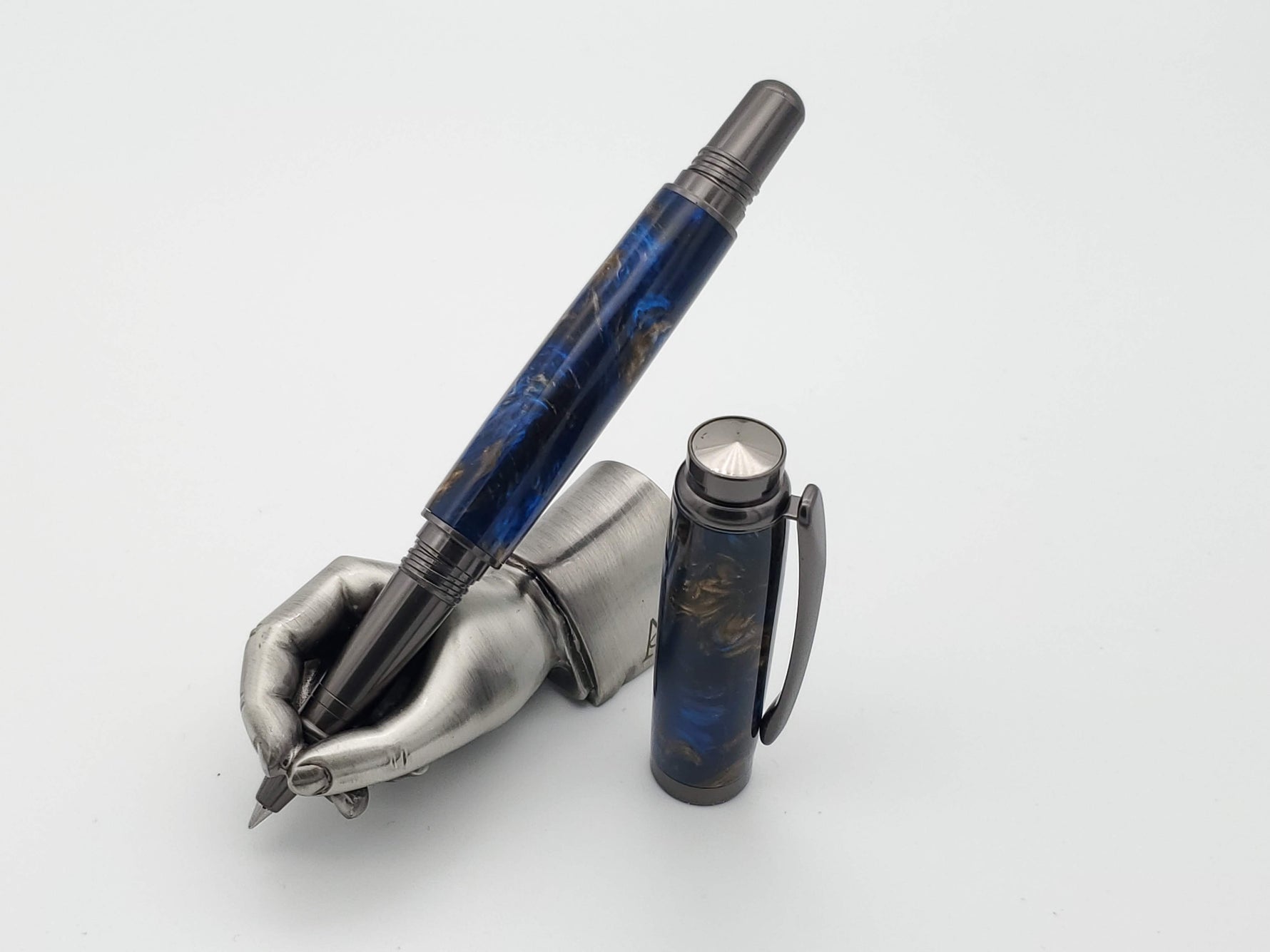 Blue & Gold Commander Gun Metal image 3
