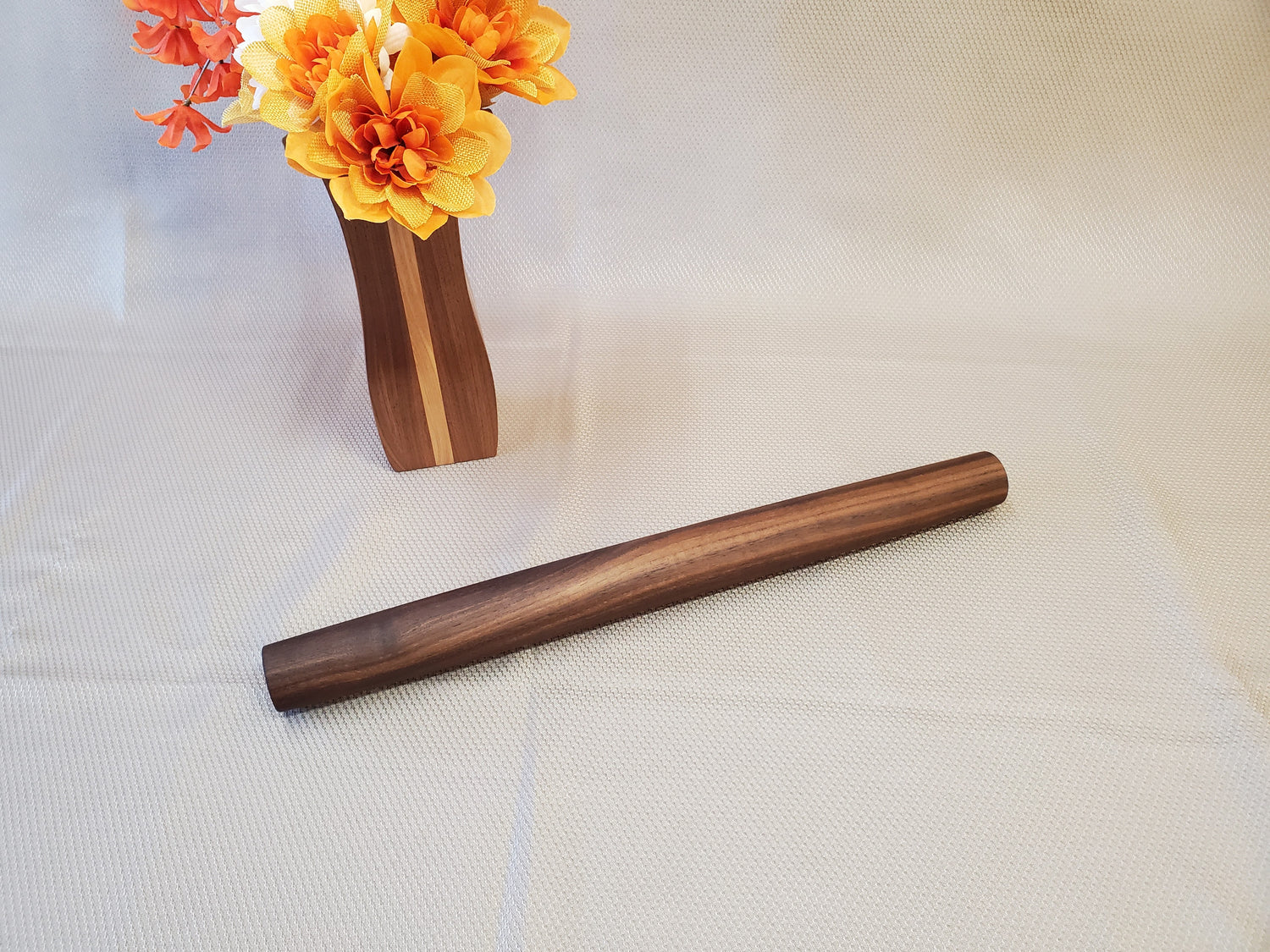 French Rolling Pin Walnut image 0