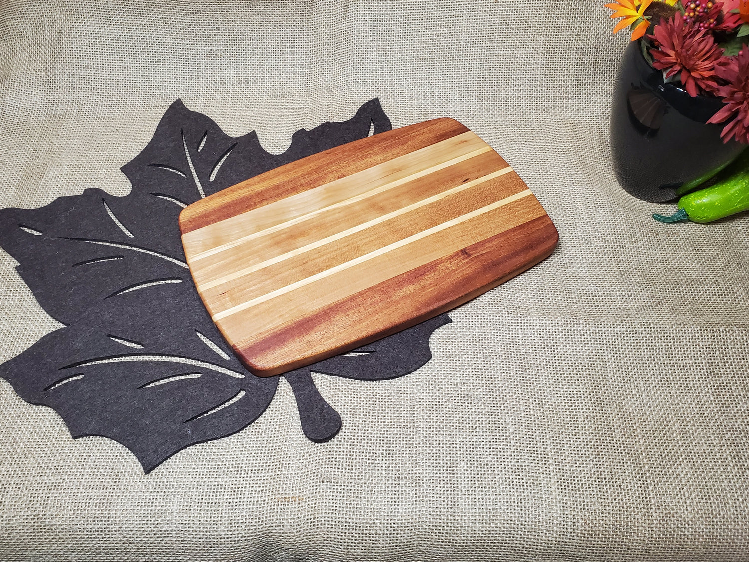 Mahogany, Cherry, & Maple Cutting Board image 0