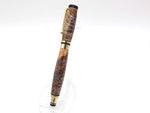 Premium Classic 24k Gold Fountain Pen | Rare Buckeye Burl Hardwood image 10