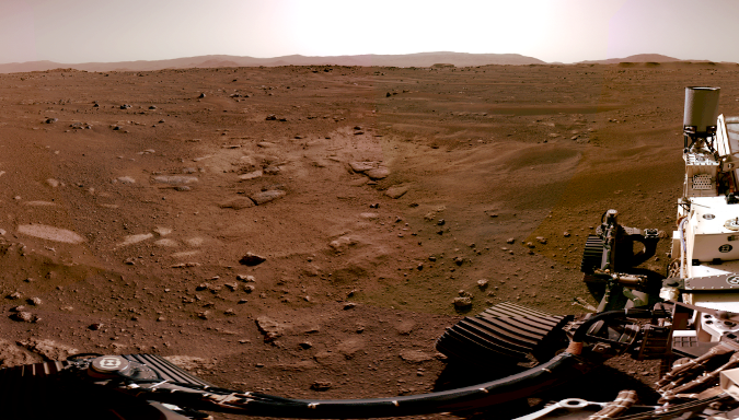 NASA Perseverance Mars Panorama Rollerbal image 2