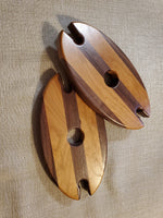Wine Display Caddy Cherry & Walnut image 0