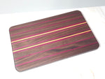Walnut, Purpleheart & Cherry Cutting Board image 0