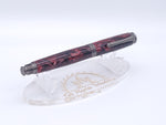 Fountain Pen  | Red Swirl Virage Gun Metal image 4