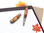 Fountain Pen & Rollerball Set | Box Elder Burl image 4