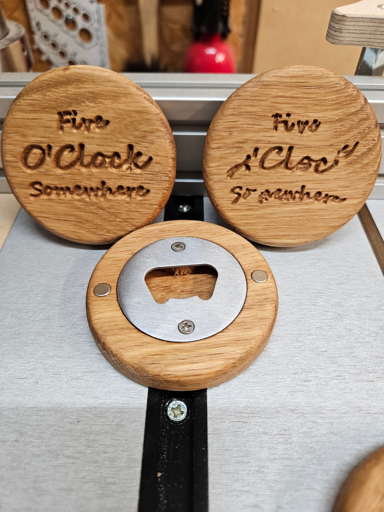 Bottle Opener - Magnetic Puck