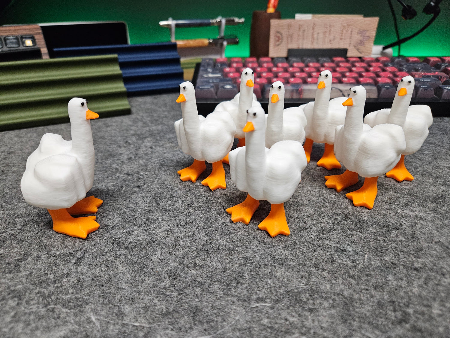 Duck Off Desk Decoration