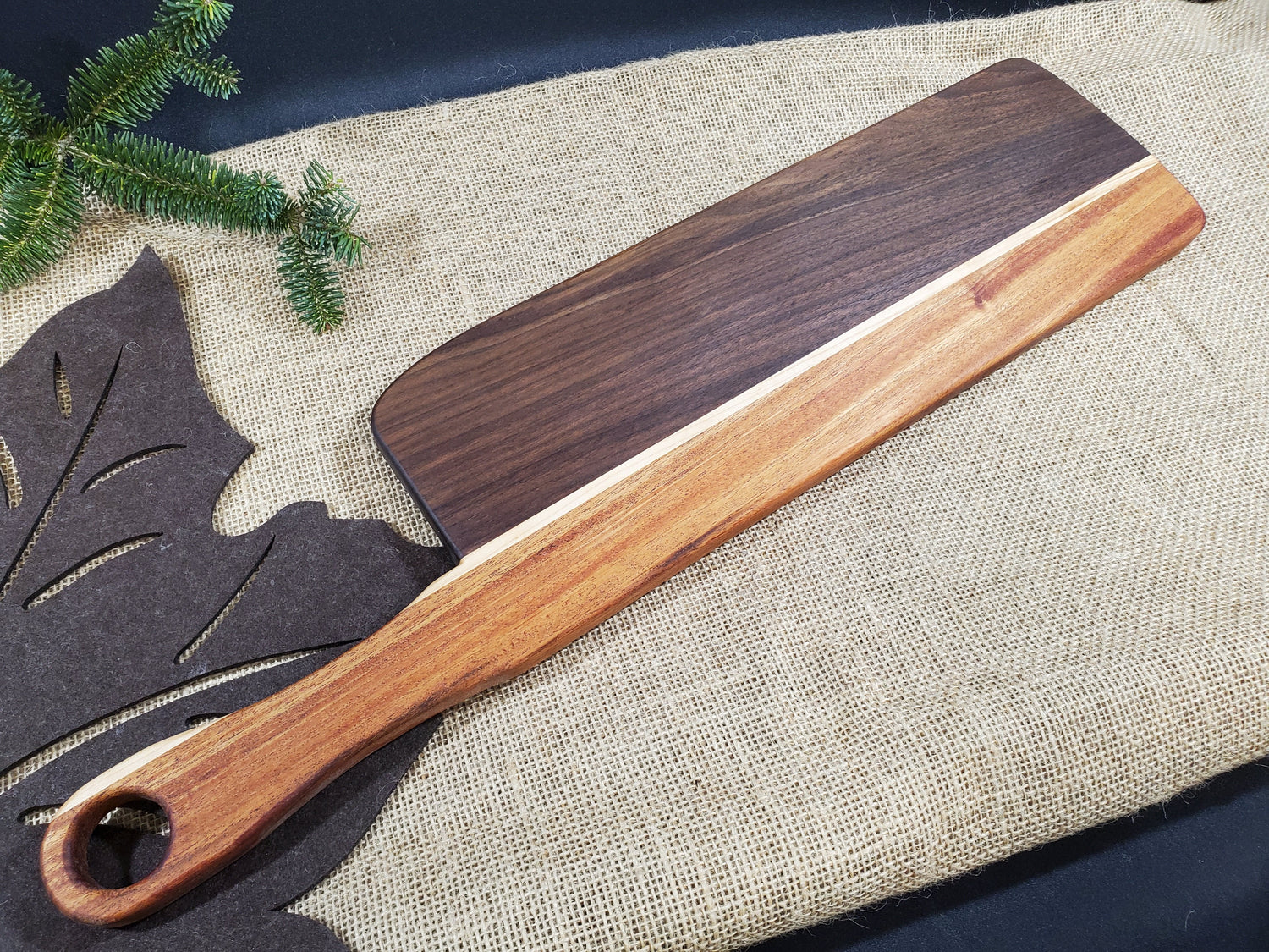 Walnut & Mahogany Charcuterie Board image 1