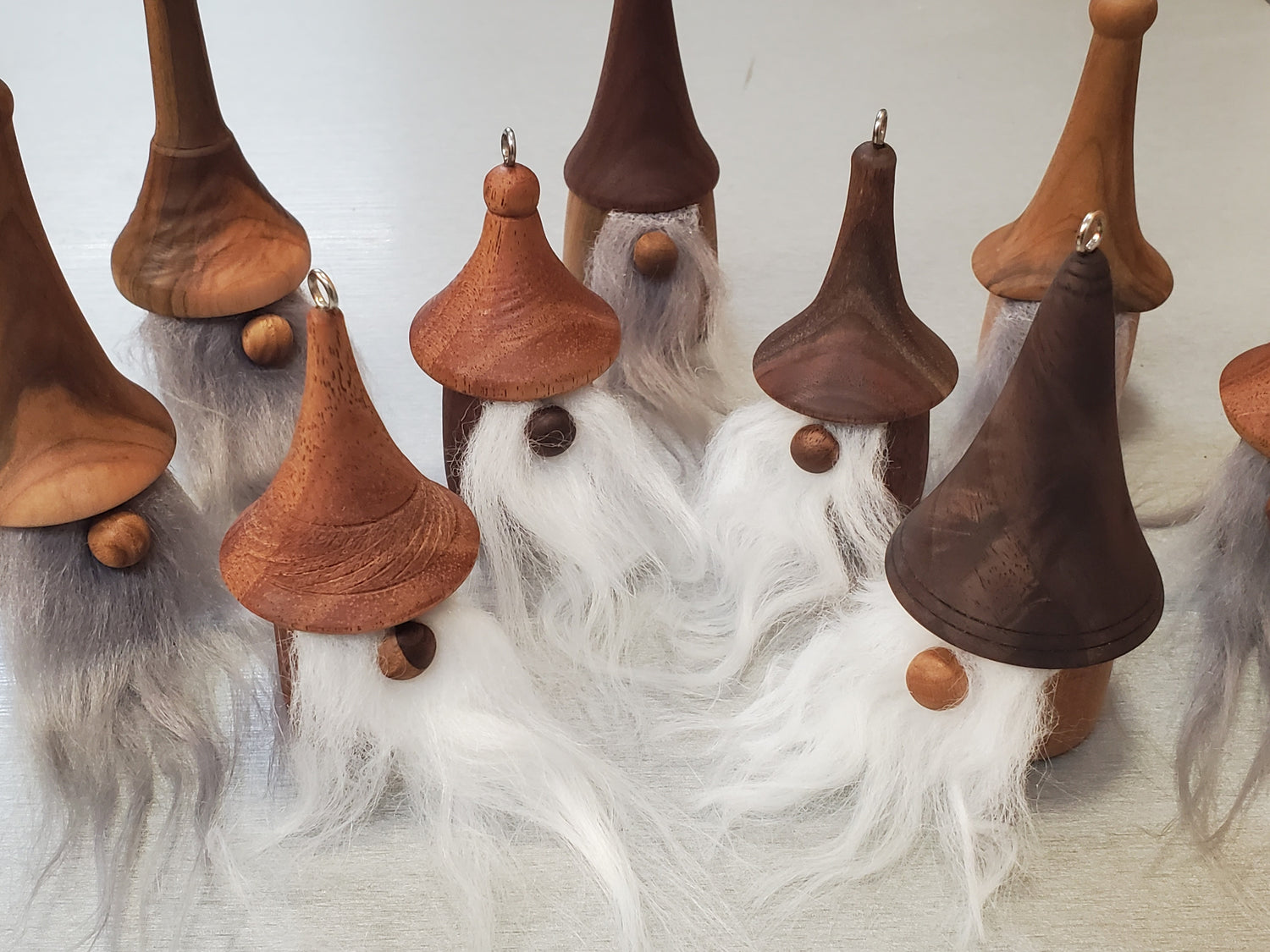 Wooden Gnome Ornament image 1