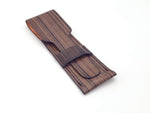 Full Grain Leather Pen Sleeves- Walnut image 1