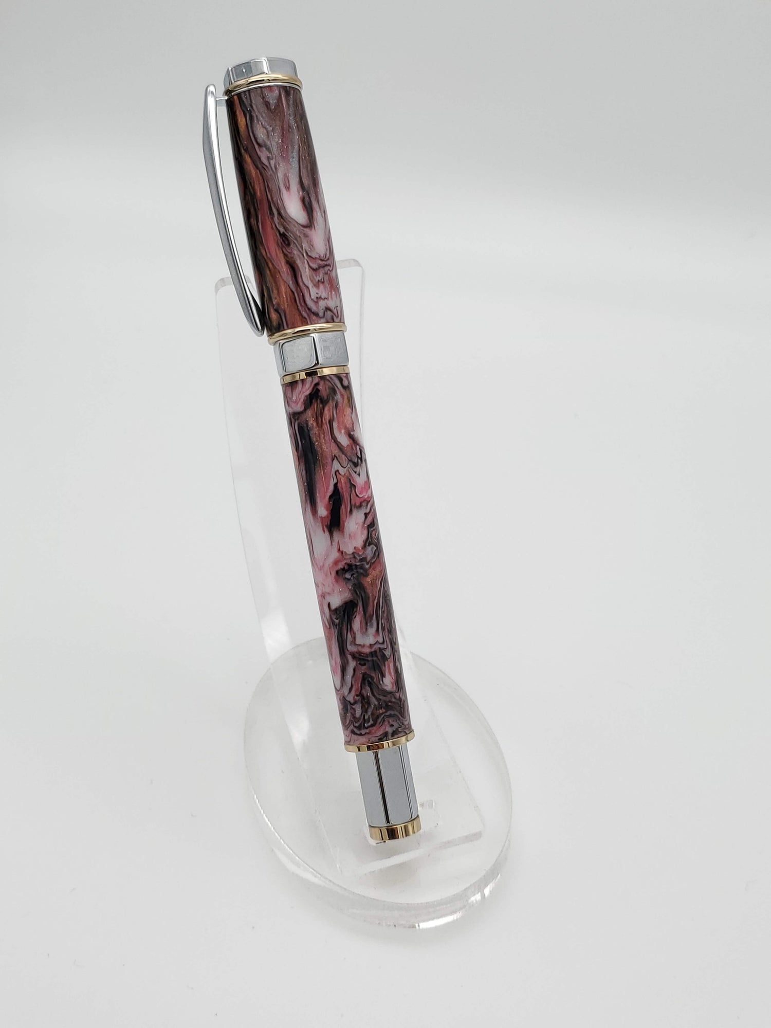 Pink Swirl Vertex Supreme Chrome & Gold image 2
