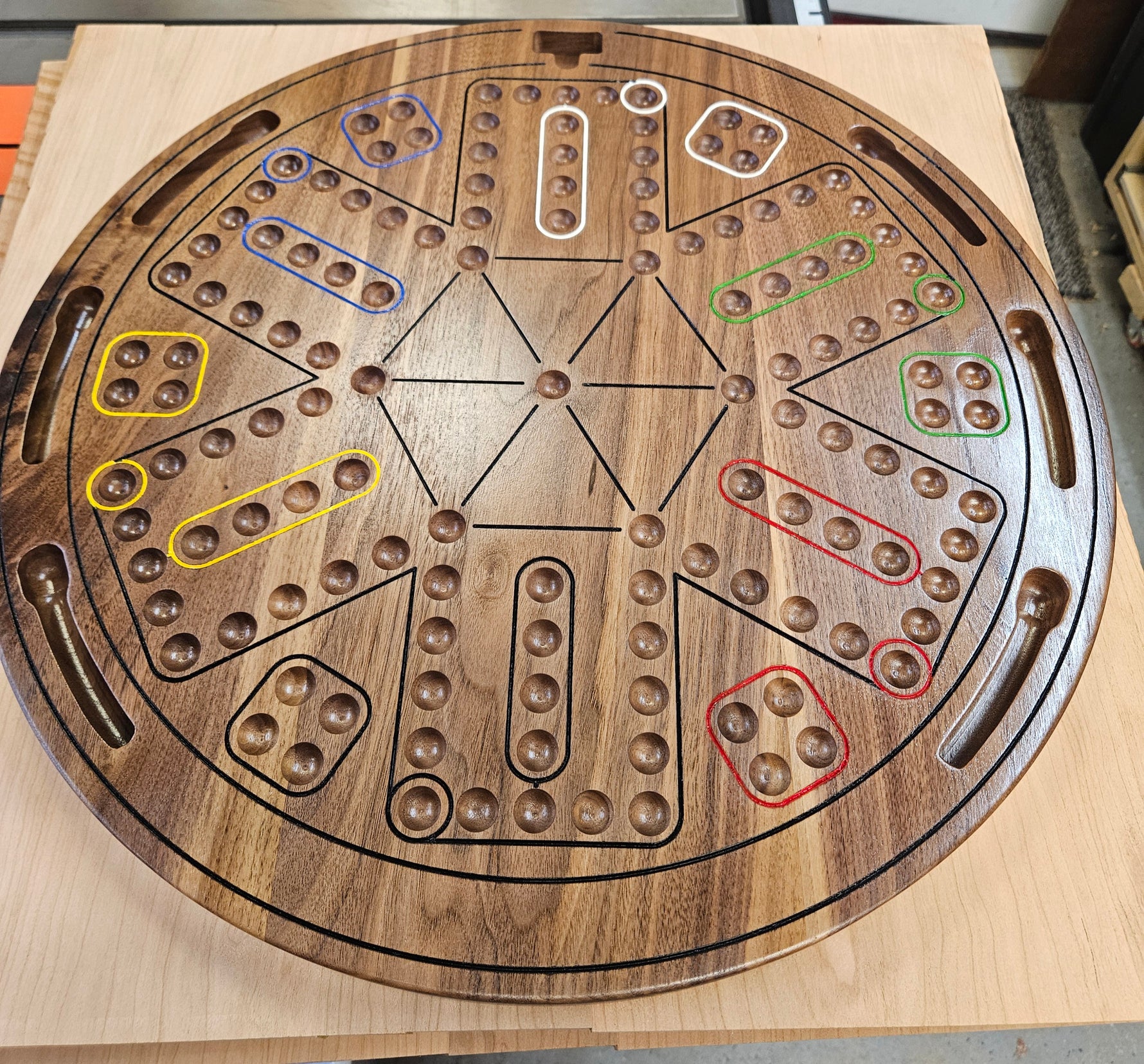 Aggravation / Wahoo / Marbles Game Board image 5