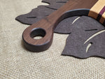 Walnut, Maple, & Purpleheart Serving Board / Cutting Board image 4