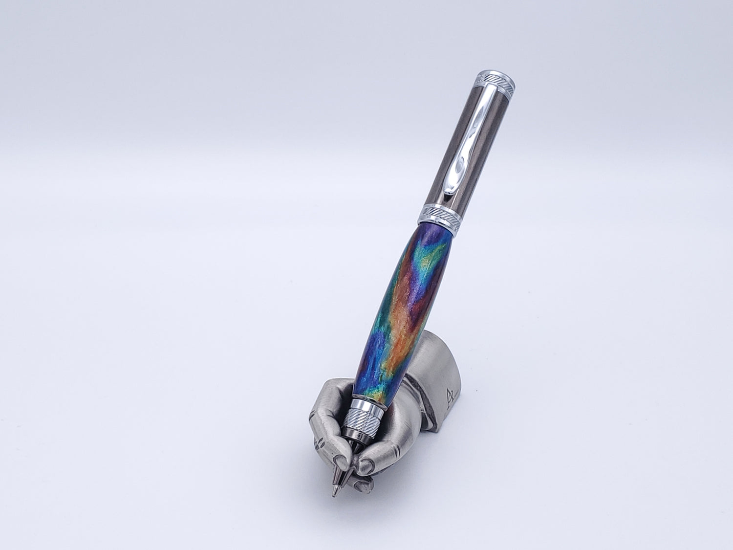 MP208 Rainbow with Gun Metal & Chrome Hardware image 1