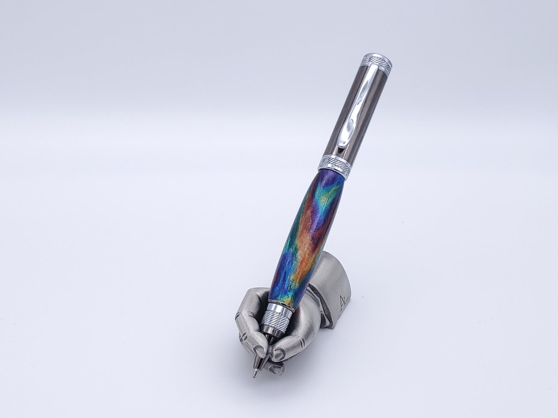 MP208 Rainbow with Gun Metal & Chrome Hardware image 1