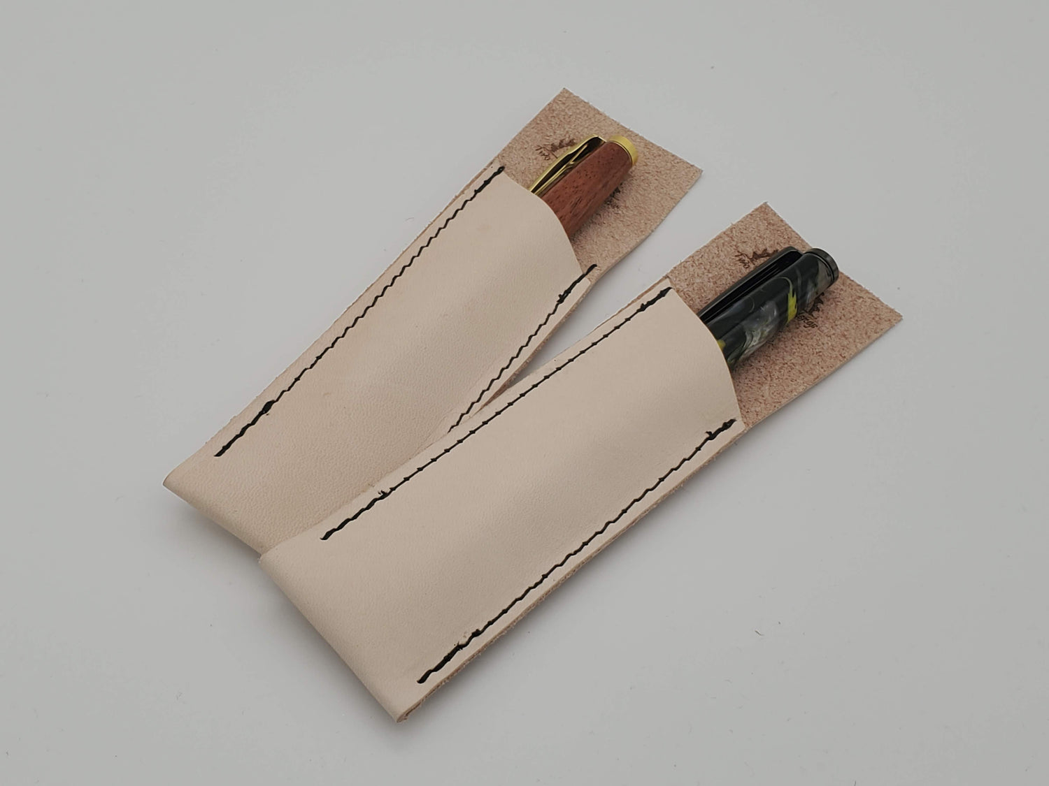 Full Grain Leather Basic Pen Sleeve image 0