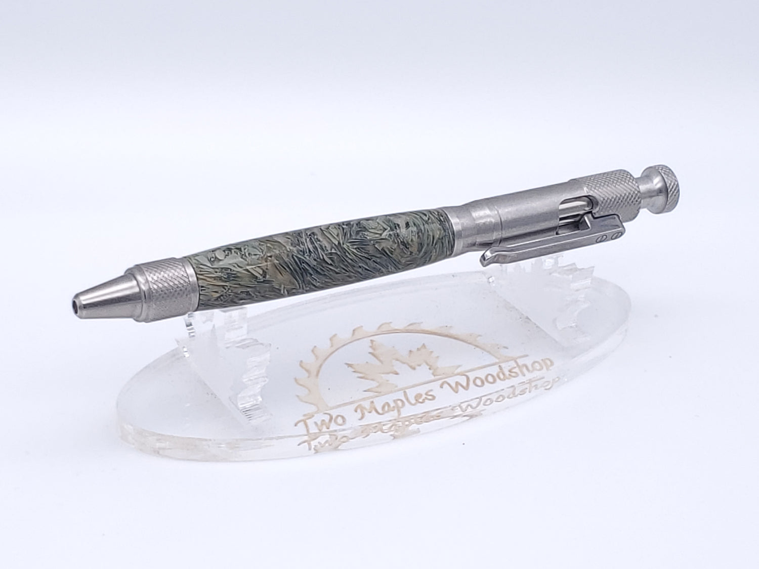 On the Money Clip Bolt Action Ballpoint Pen image 2