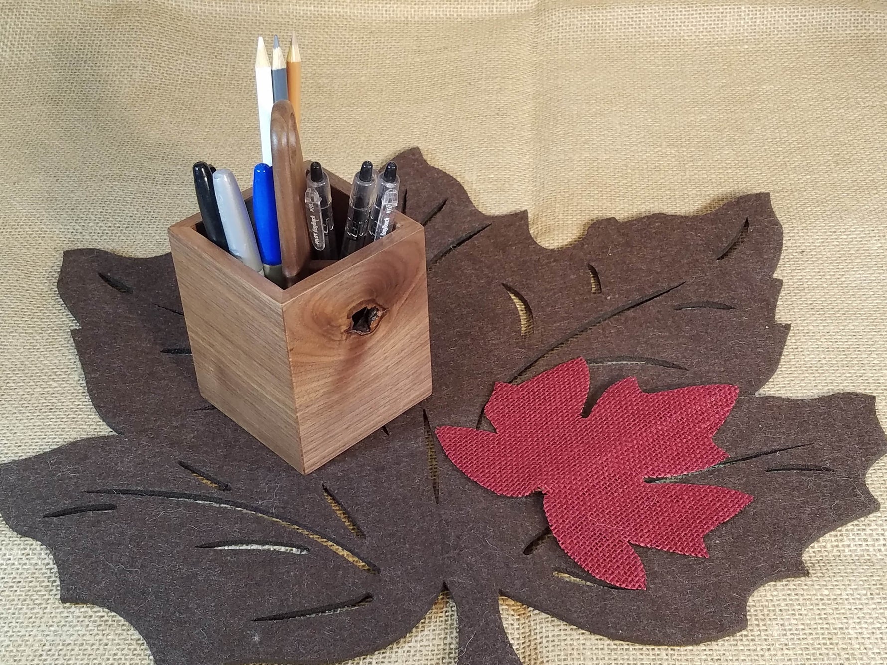Walnut Art Caddy image 3