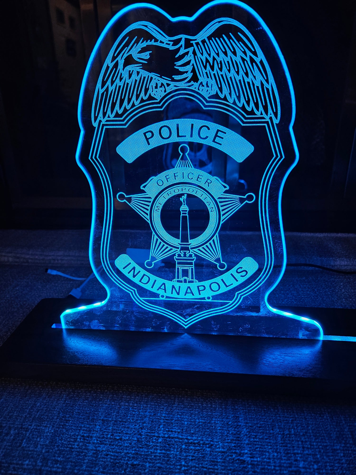 Police Badge LED Sign image 3