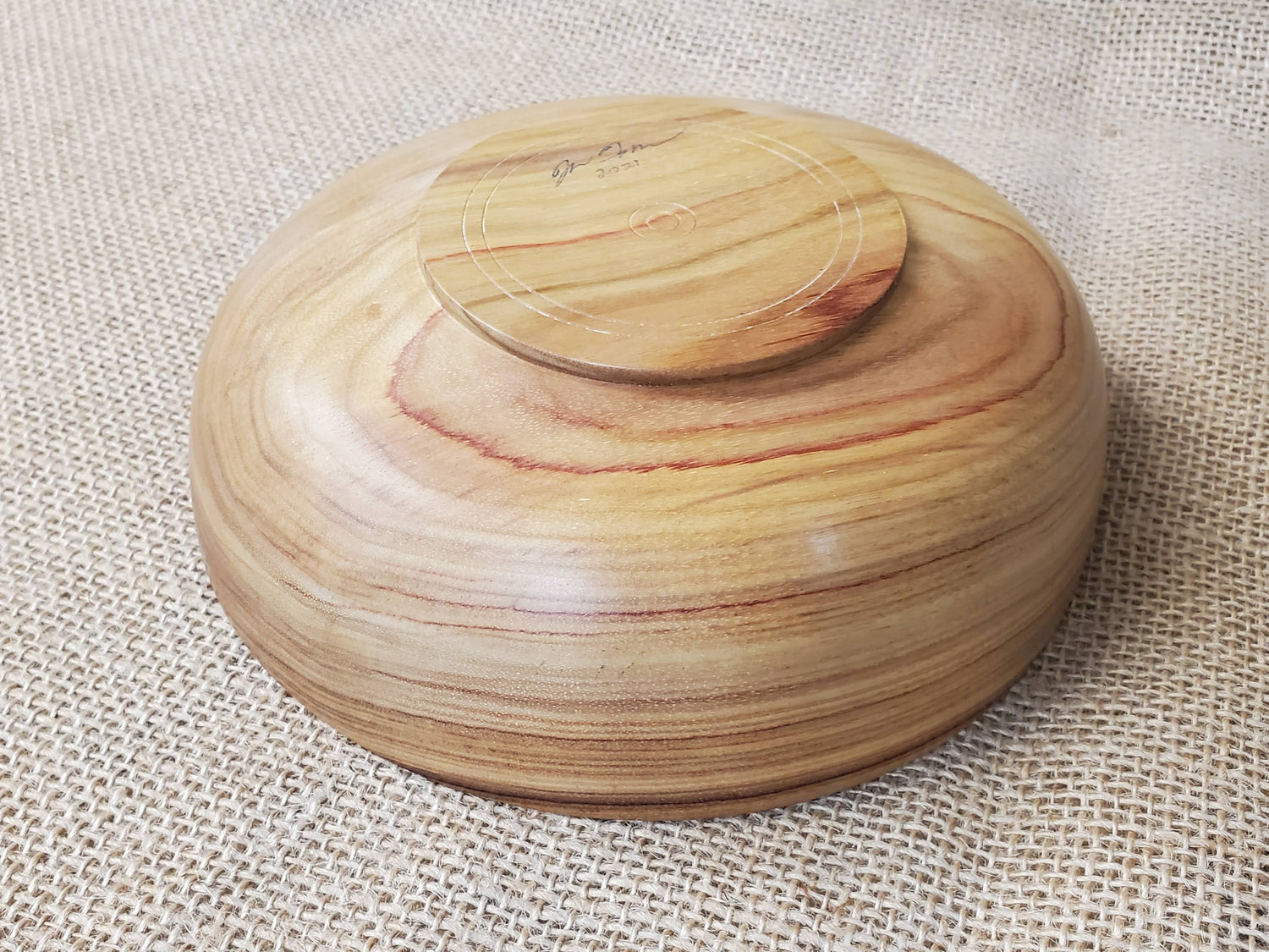 Canarywood bowl image 2
