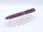 Red Swirl Virage Gun Metal Rollerball Pen image 3
