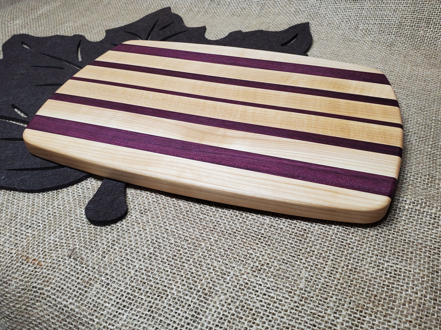 Maple & Purpleheart Cutting Board image 1
