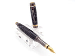 Classic Elite2 24k Gold & Gun Metal Fountain Pen image 7
