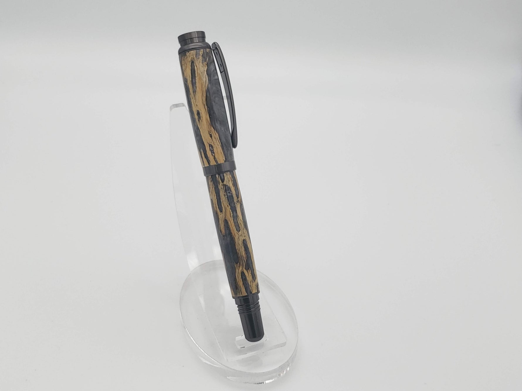Cholla Cactus Commander Rollerball in Satin Gun Metal Finish image 5