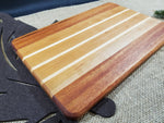 Mahogany, Cherry & Maple Cutting Board image 2