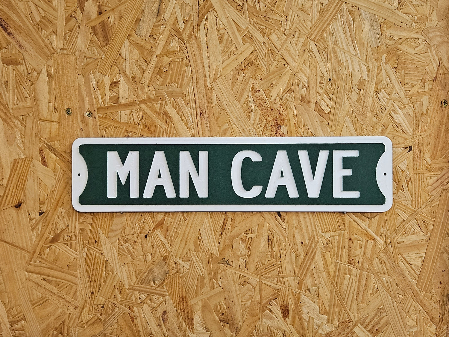 Man Cave Street Sign image 0