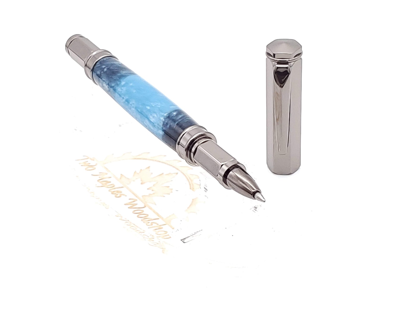 "Smoke on the Water" Magnetic Vertex Rollerball image 1