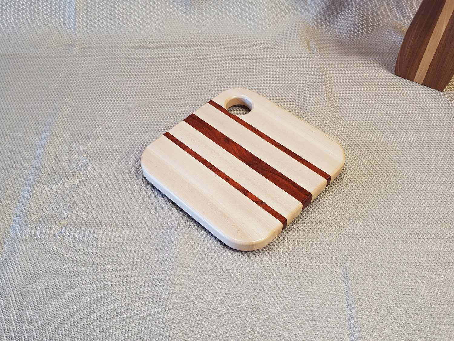 Trivet- Maple, Padauk image 1