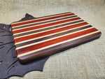 Walnut, Padauk & Maple Cutting Board image 1