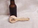 Bottle Opener - Spalted White Oak with Yellowheart & Walnut image 1