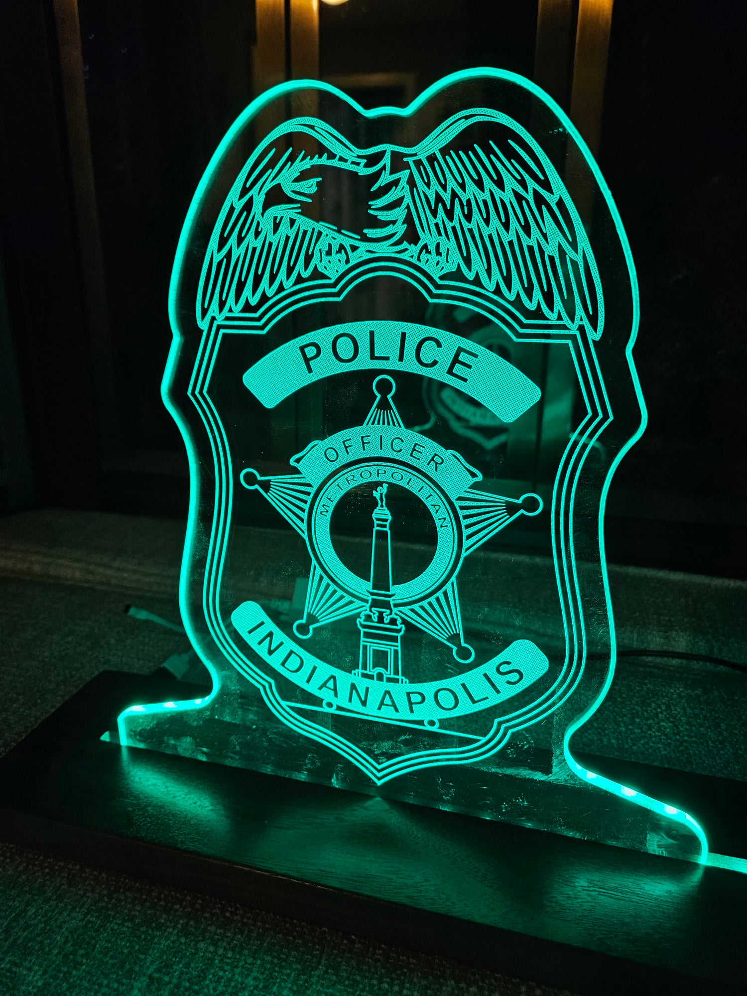 Police Badge LED Sign image 2