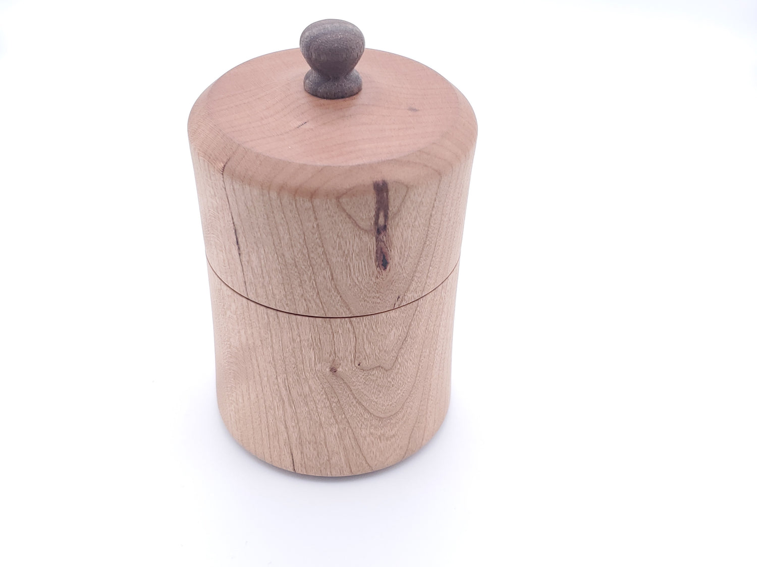 Cherry & Walnut Salt Cellar image 1