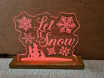 Let It Snow LED Sign image 3